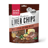 The Honest Kitchen Gourmet Barbecue Liver Chips, Beef Liver & Cheddar Recipe, 4oz