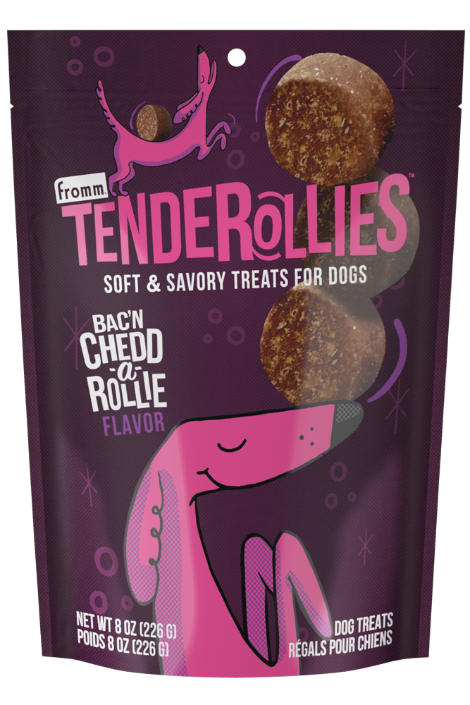 Fromm Soft & Chewy TENDERollies Bac'N Chedd-A-Rollie Flavor Dog Treats, 8oz