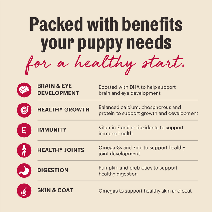 The Honest Kitchen Whole Grain Chicken, Oat & Salmon Puppy Recipe Dehydrated Dog Food
