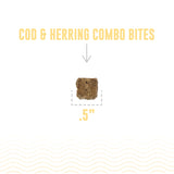 Icelandic+ Combo Bites Cod & Herring Soft Dog Treats, 2.5oz