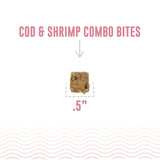 Icelandic+ Combo Bites Cod & Shrimp Soft Dog Treats, 2.5oz