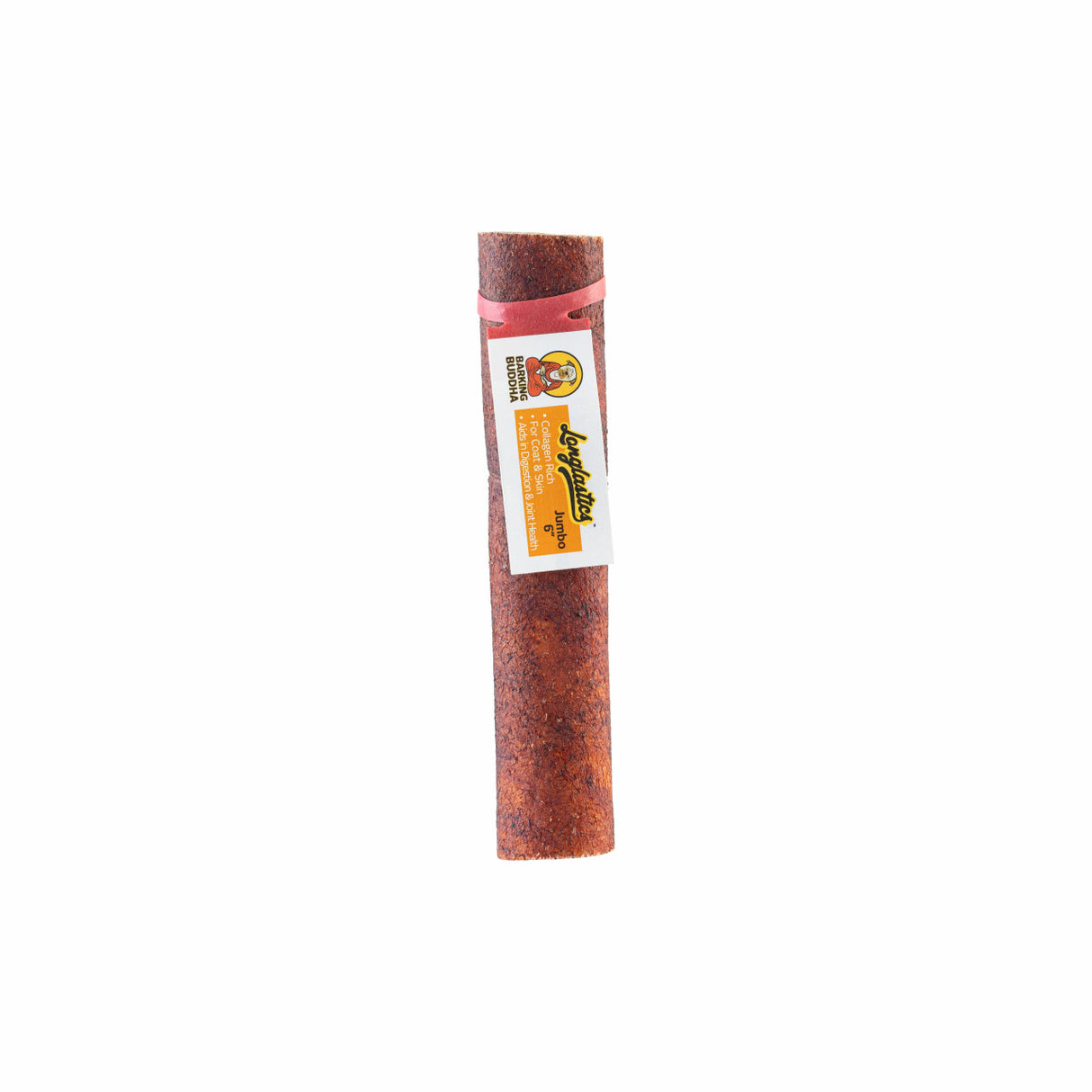 Barking Buddha Longlastics Collagen Chew Stick Dog Chew, Jumbo 5-6"