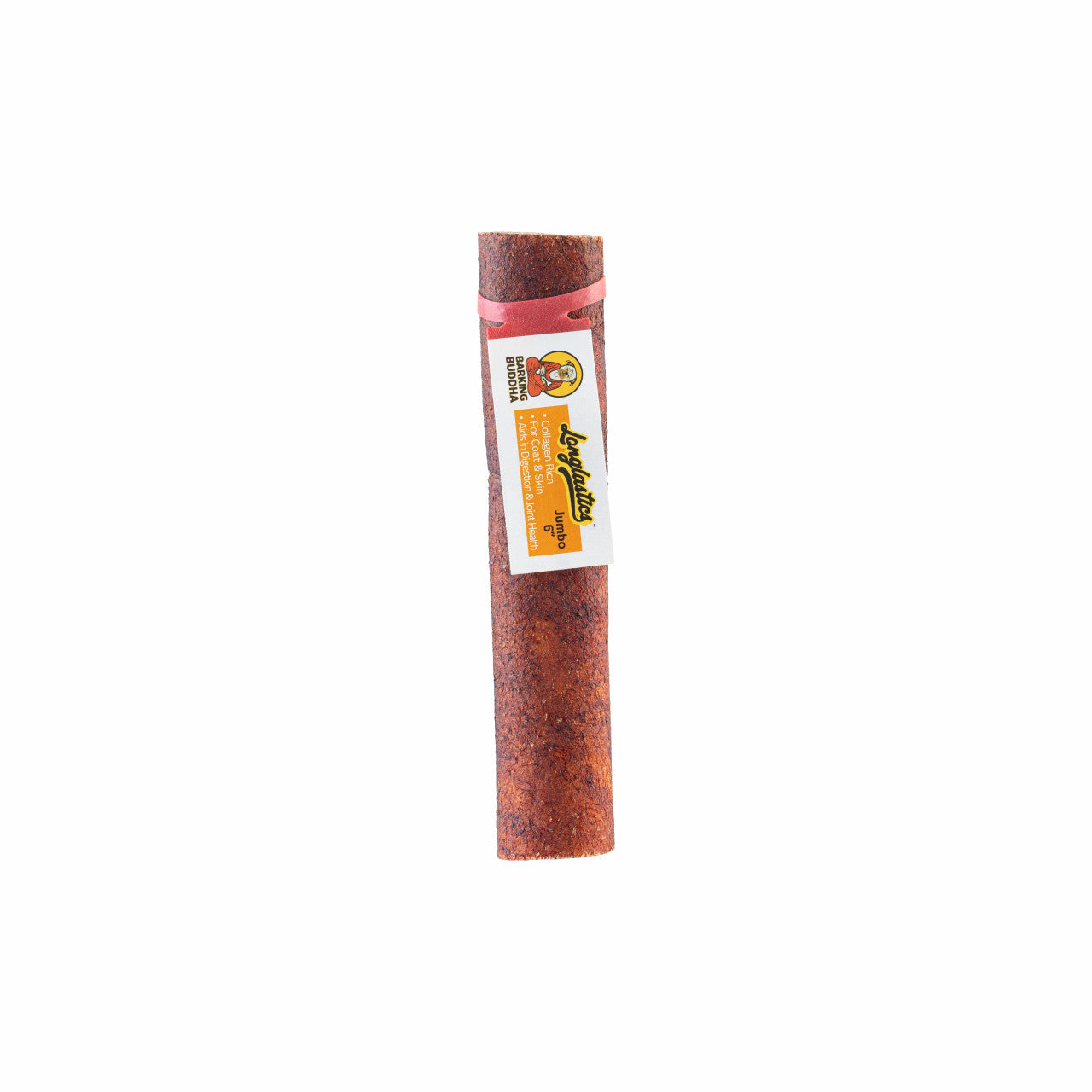 Barking Buddha Longlastics Collagen Chew Stick Dog Chew, Jumbo 5-6"