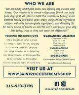 Saint Rocco's USA Meat Lover Recipe Jerky Dog Treats