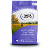 NutriSource Small & Medium Breed Puppy Chicken & Rice Recipe Dry Dog Food