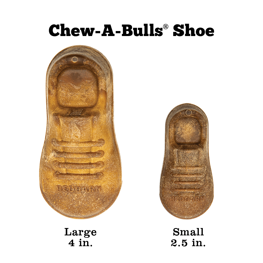 Redbarn Chew-A-Bulls Shoe Dental Chew For Dogs