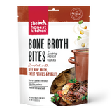 The Honest Kitchen Bone Broth Bites Beef Bone Broth & Sweet Potato Dog Treats, 8oz