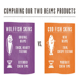 The Honest Kitchen Beams Wolffish Skins Dog Treats