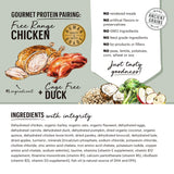 The Honest Kitchen Gourmet Grains Chicken & Duck Recipe Dehydrated Dog Food 4 lb