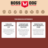 Boss Dog Beef Recipe Freeze Dried Dog Food, 12oz