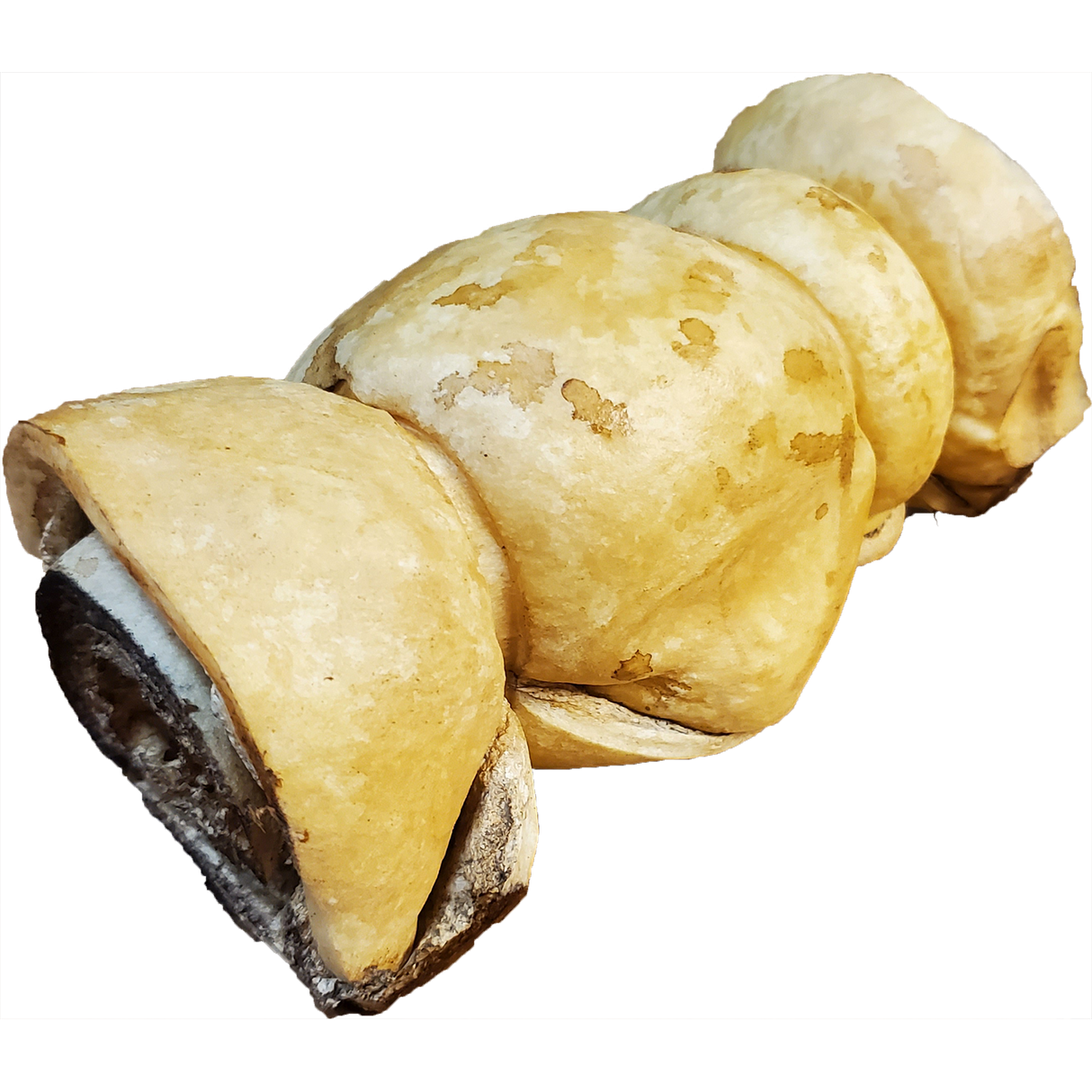 Premium Peanut Butter Flavored Beef Cheek Roll Chew For Dogs, 5-7"