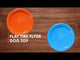 Cycle Dog Ecolast Flat Tire Flyer Rubber Dog Toy, Large