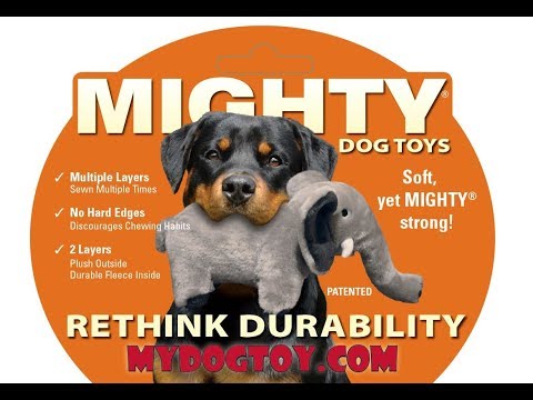 Tuffy Mighty Safari Green Rhinoceros Plush Dog Toy