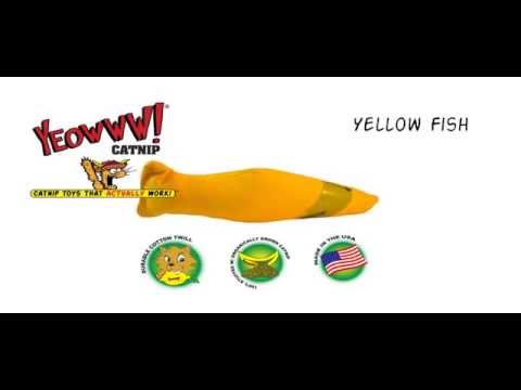 Yeowww! Catnip Filled Fish Cat Toys