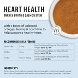 The Honest Kitchen Functional Pour Overs Heart Support Turkey & Salmon Stew Food Topper For Dogs, 12/5.5oz