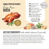 The Honest Kitchen Wholemade Grain Free Limited Ingredient Duck Recipe Dehydrated Dog Food