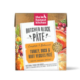 The Honest Kitchen Butcher Block Pate Turkey, Duck & Root Veggies Wet Dog Food, 6/10.5oz