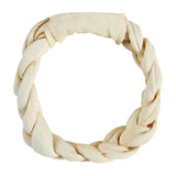 Donegal Natural Pet Treats Braided Rawhide Ring Dog Chew