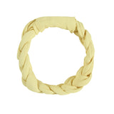 Donegal Natural Pet Treats Vanilla Rawhide Braided Ring Dog Chew