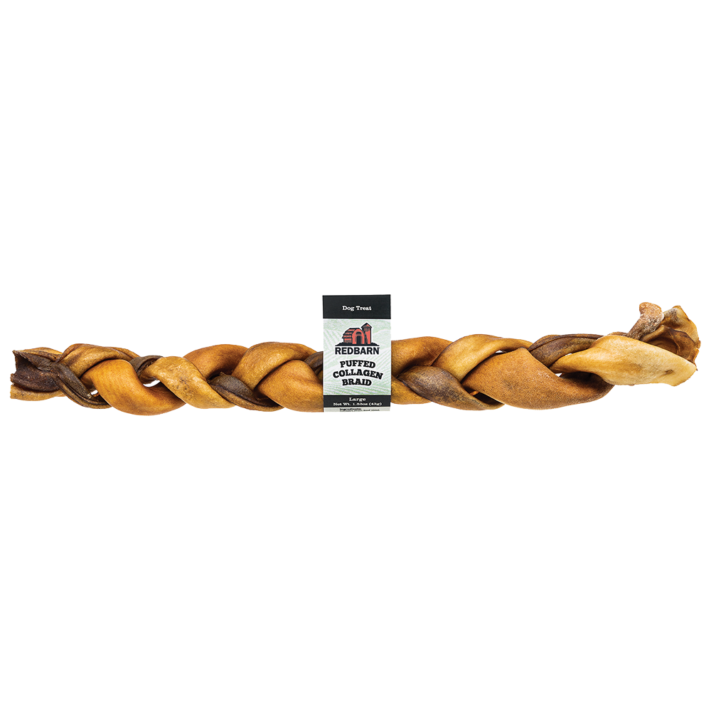 Redbarn Collagen Braid Dog Chew, 12in