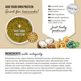 The Honest Kitchen Wholemade Grain Free Veggie, Nut & Seed Base Mix Dehydrated Dog Food