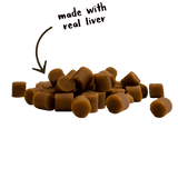 Cloud Star Soft & Chewy Tricky Trainers Chicken Liver Dog Treats