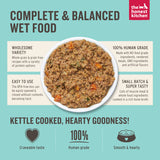 The Honest Kitchen Butcher Block Pate Turkey, Duck & Root Veggies Wet Dog Food, 6/10.5oz
