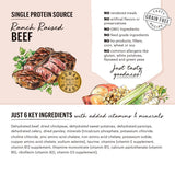 The Honest Kitchen Wholemade Grain Free Limited Ingredient Beef Recipe Dehydrated Dog Food