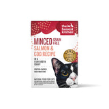 The Honest Kitchen Minced Salmon & Cod in Fish Broth Gravy Wet Cat Food