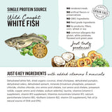 The Honest Kitchen Wholemade Grain Free Limited Ingredient Fish Recipe Dehydrated Dog Food